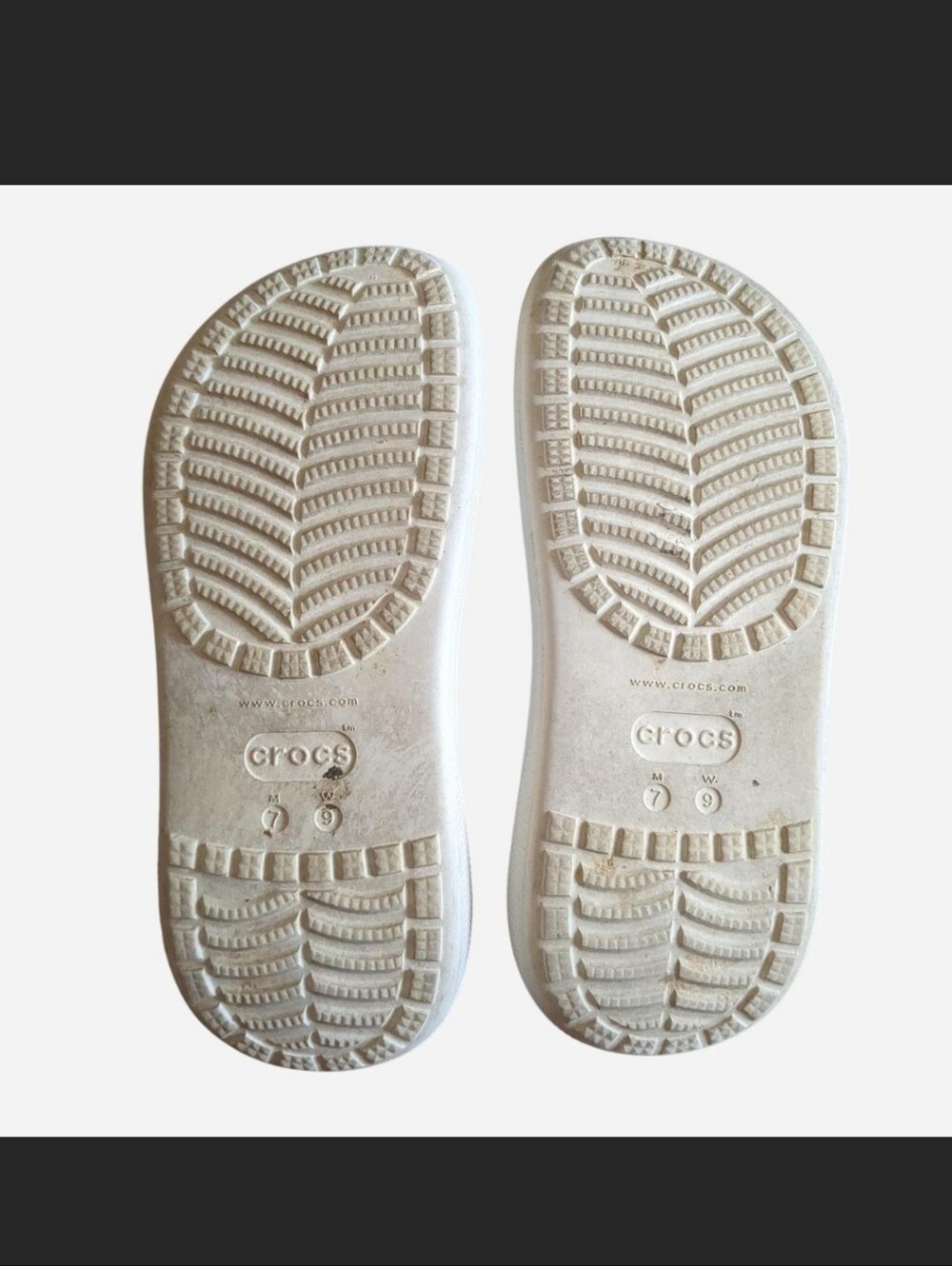 🔥 RARE SZA x Crocs Classic Crush Clog Denim Limited Edition Y2K Platform M7/W9 - Picture 7 of 7